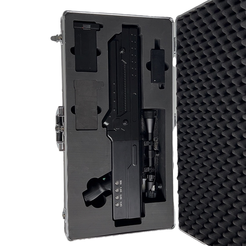  清镇手持便携式枪型低空防御反制四通道B型